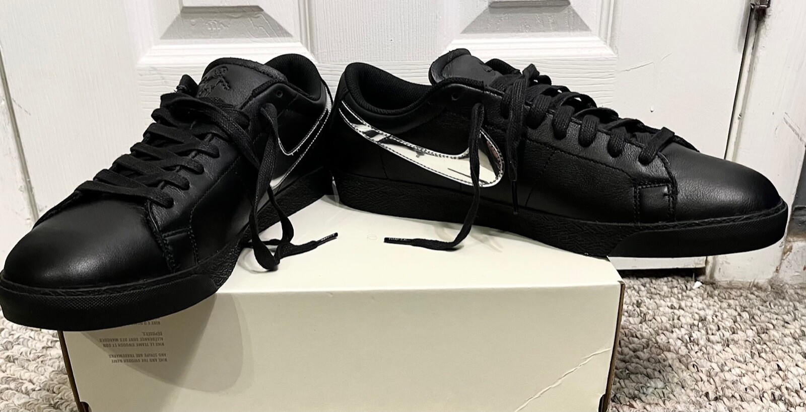 Size 13 - Nike Dancer Skateboards x Zoom Blazer SB Low Black