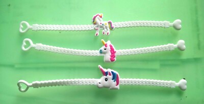 SUPERBE LOT DE 3 BRACELETS POLLY POCKET..UNE IDÉE DE CADEAU POUR UN ANNIVERSAIRE