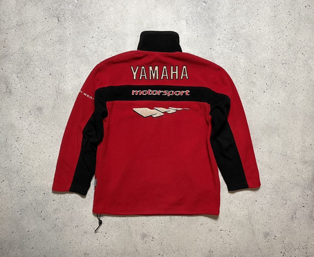 Vintage Fleece Jacket 1/4 Zip Yamaha Motorsport Racing F1 | eBay