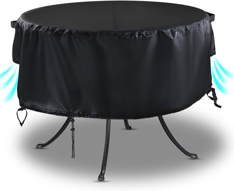 , Waterproof Round 60inch Fire Pit Cover For Patio....