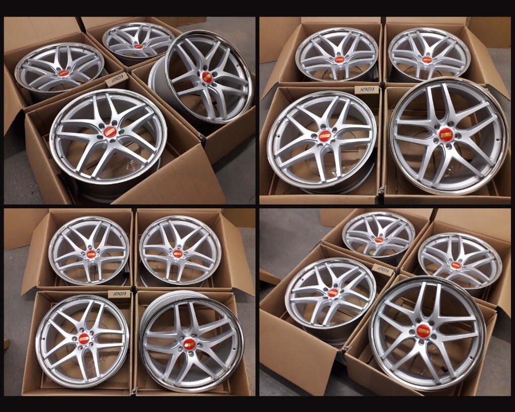 HT863* NEW 19" 20" INCH ALLOYS ALLOY WHEELS DEEP DISH MERCEDES C CLASS E S CL CLS SL SL55 AMG ...