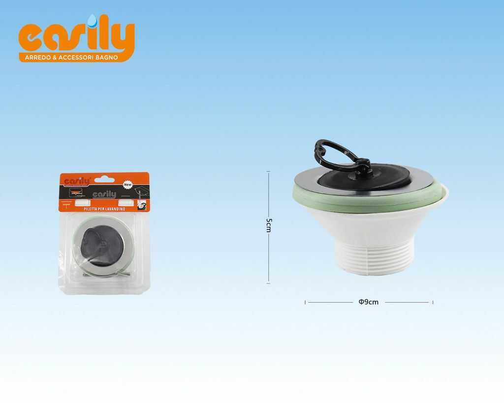 Tappo Piletta Scarico Per Lavabo Bidet Lavandino 52553 dfh