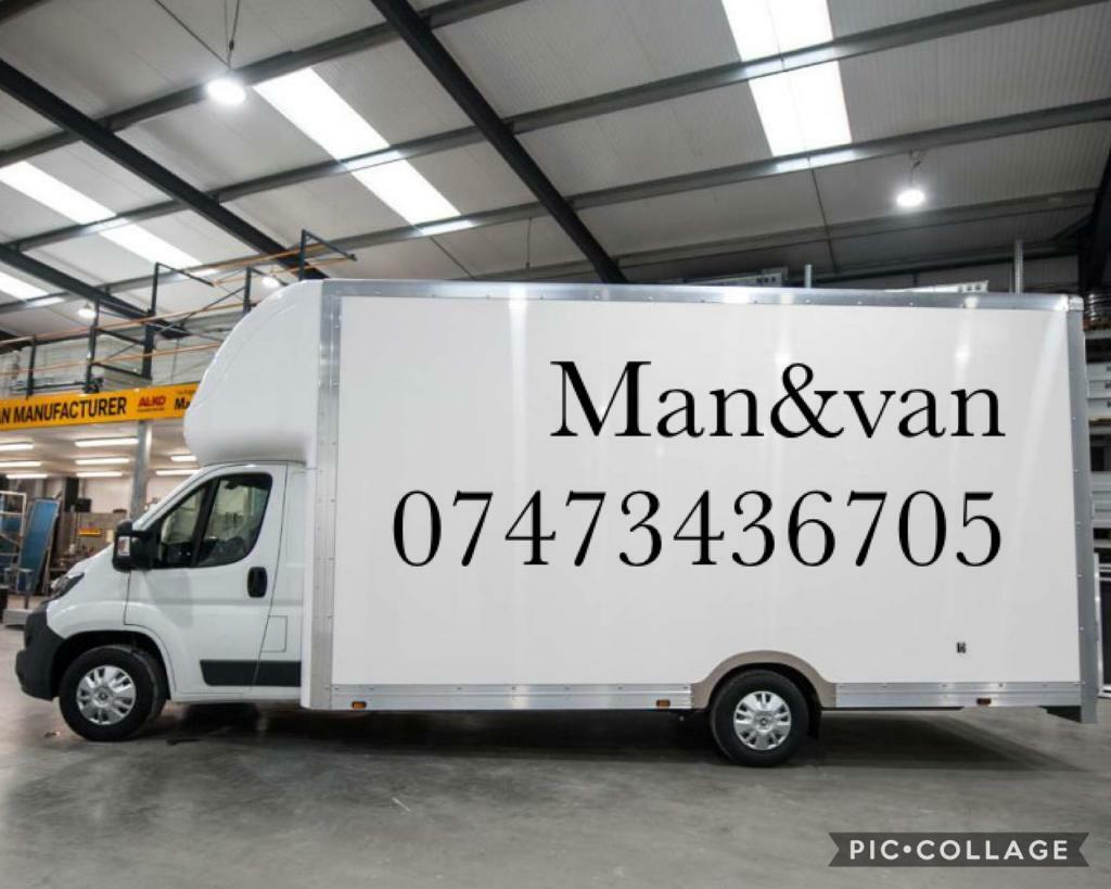 ☎️Same day Man&van service house/flat/room/furniture/delivery’s and