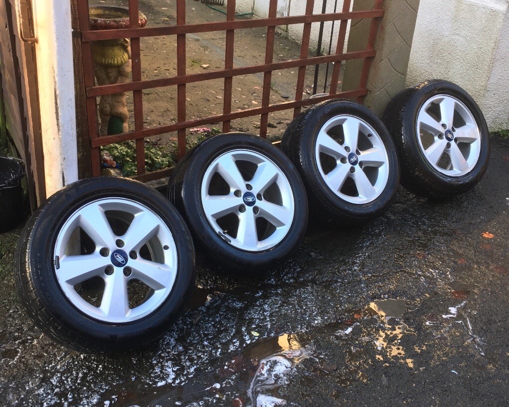 16” 5x108 pcd genuine ronal ford alloys wheels focus mondeo transit