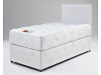 ☸Single Bed with Mattress - Full Foam Mattress - Divan Single Bed - Free Home Delivery☸