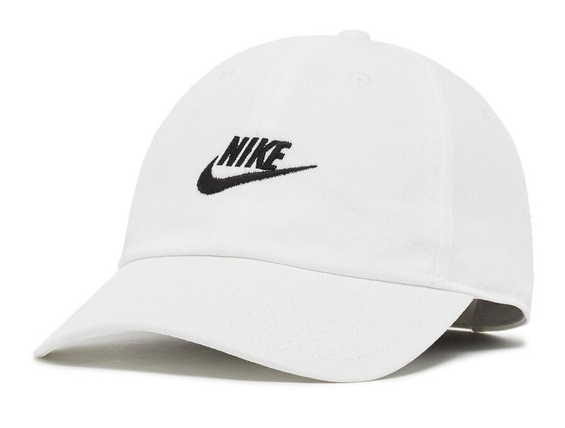 Nike Sportswear Cap Heritage 86 H86 Futura Washed WeiÃ Damen Herren Unisex S1ze