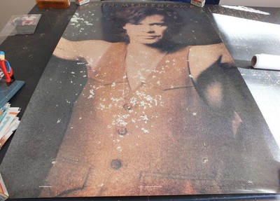 John Cougar Mellencamp Human Wheels  Poster 1993 Promotional Item