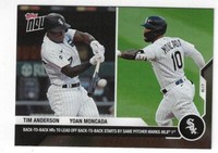 2020 Topps Now - Tim Anderson Yoan Moncada #118