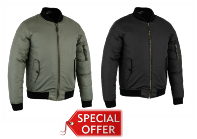 Scooter shop bomber jacket