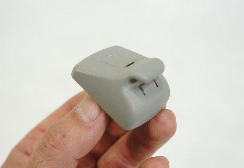 2009-2015 jaguar xf x250 sun visor retainer clip holder hook mount grey gray