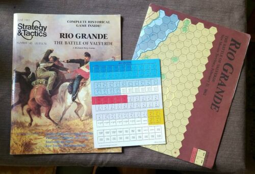 Strategy & Tactics S&T#143 Rio Grande - Battle of Valverde by ...
