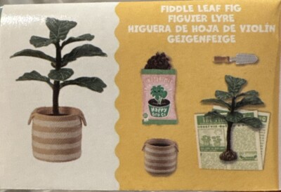 MGA Miniverse Make It Mini Lifestyle Series 1..Opened/Unmade.. FIDDLE LEAF FIG.