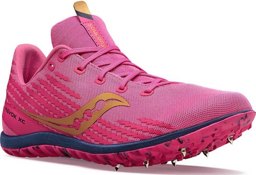 Saucony Mens Havok XC S29049-2 Green Racing Track Spikes  display picture 2