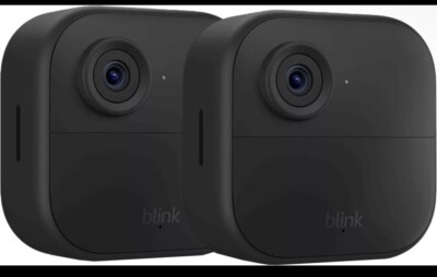 Blink - Outdoor 4 2-Camera Wireless 1080p Security System with Up to Two-year...