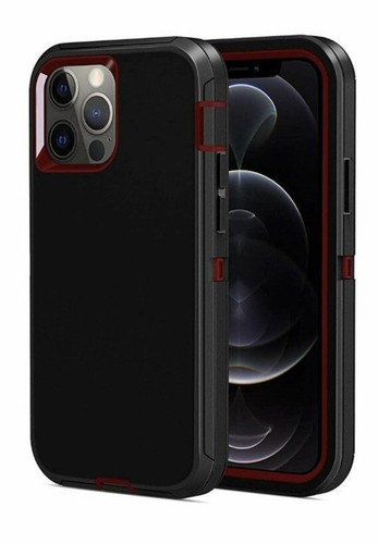 iPhone 12 Pro max Case Protective Hard shell Anti Scratch Black