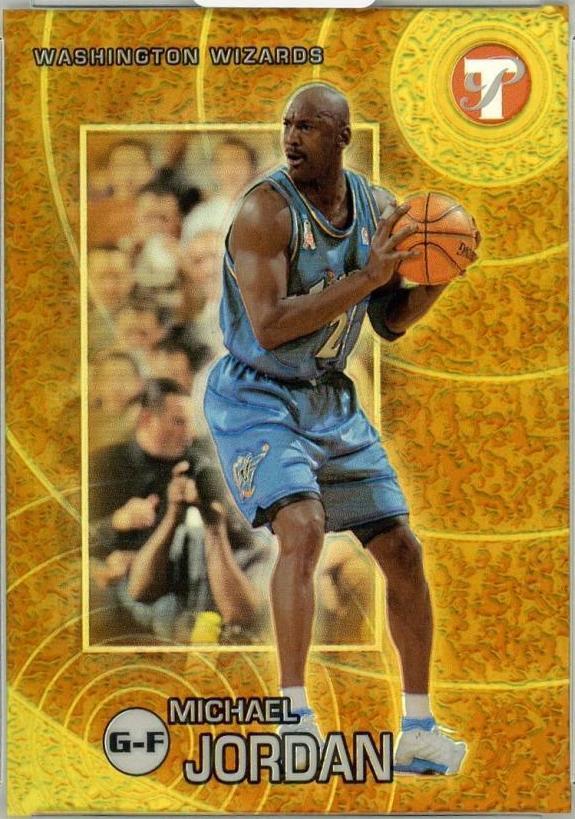 2002-03 Topps Pristine - Michael Jordan #4 Gold Refractor /50 for sale ...