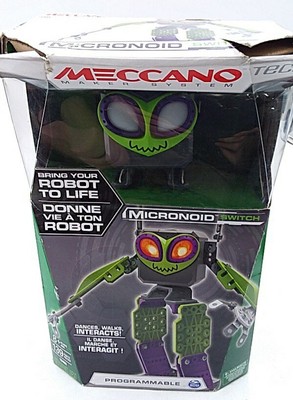 NIB Meccano Micronoid Switch Programmable Robot Building Kit