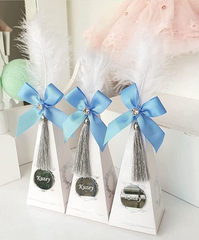 50pcs Eve Box Fillers Wedding Favor baby shower Candy Boxes Welcoming