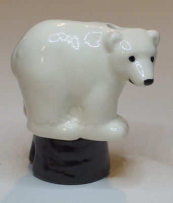 Pie Bird White Polar Bear Piebird Made in USA by Nancy Davis