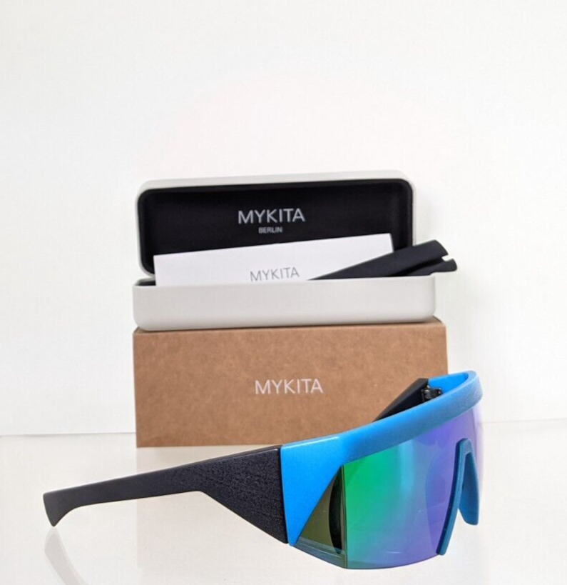 Pre-owned Mykita Brand Authentic  & Bernhard Willhelm Sunglasses Vice Col. 810 61mm In Grey & Flash Mirror