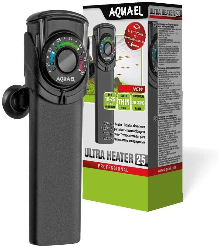 Aquael Kunststoff Heizer Ultra Heater 25W Aquarienheizung Fische Pflanzen