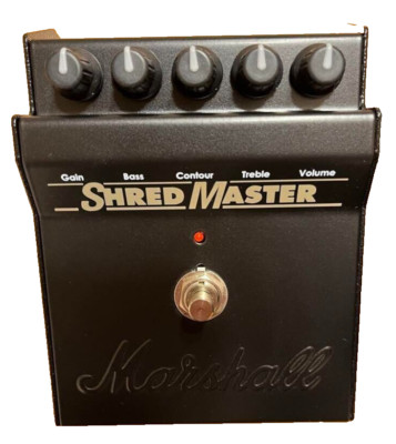 MARSHALL SHRED MASTER Reissue Effect Pedal Black Good
