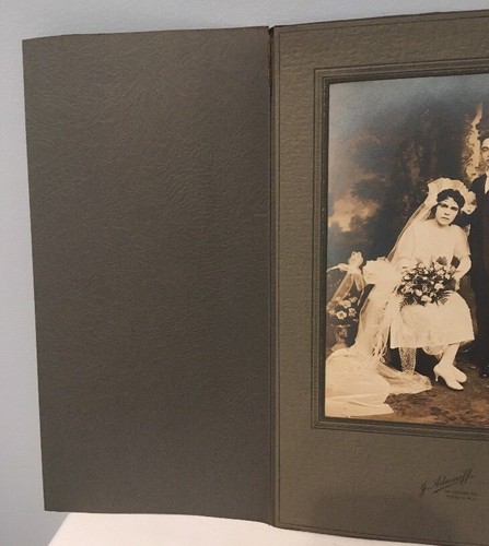 Antique Photo In Cabinet Card From Early 1900's Rare Excellent Condition 8of14