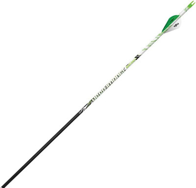 Black Eagle Deep Impact Fletched Arrows - 6-Pack-400 Spine-.001 +/-