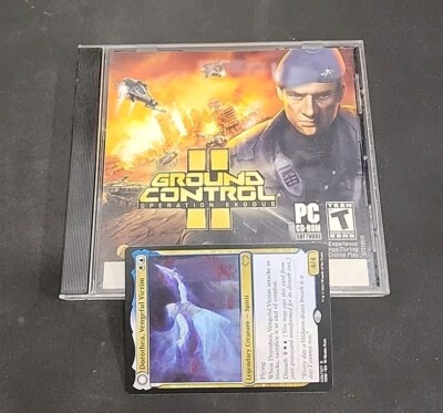 Ground Control Operation Exodus (PC, 2004) Near Mint Game CD-ROM with key
