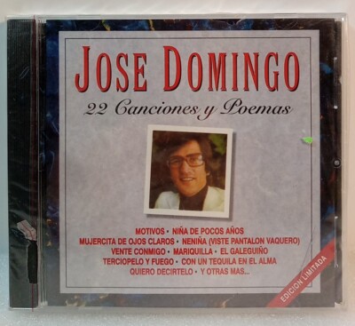 Jose Domingo - 22 Canciones y Poemas- CD - Nuevo *1599*