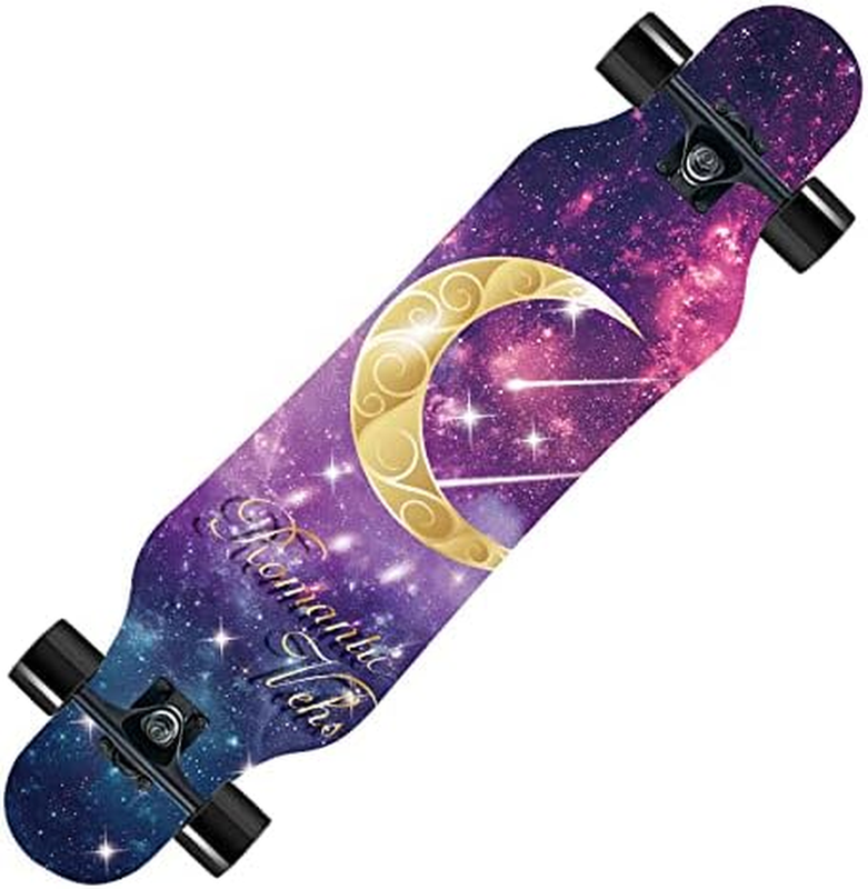 31IN Longboard Skateboards - Mini Long Boards for Adults, Teens and Kids. 9 Laye