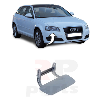 FOR AUDI A3 08-12 NEW FRONT HEADLIGHT WASHER COVER CAP FOR PAINTING RIGHT O/S