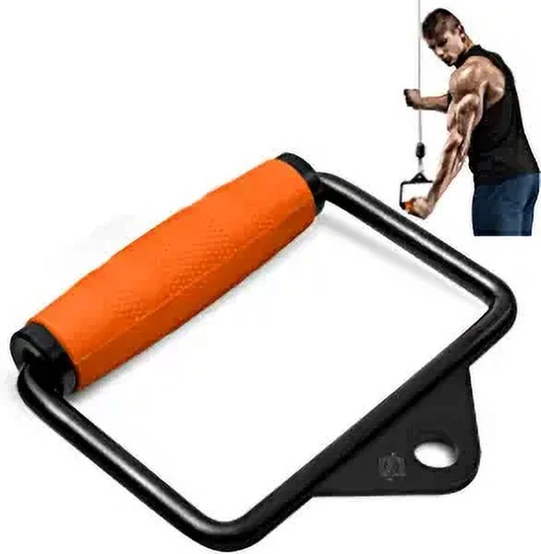 Single D Row Handle Cable Attachment- Non-Slip Handle for Weight Workout