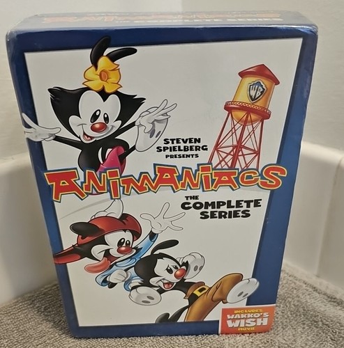 Steven Spielberg Presents Animaniacs Complete TV Series + Wakko's Wish NEW DVD 883929651726 | eBay Steven Spielberg Presents Animaniacs Complete TV Series + Wakko's Wish NEW DVD 883929651726 | eBay