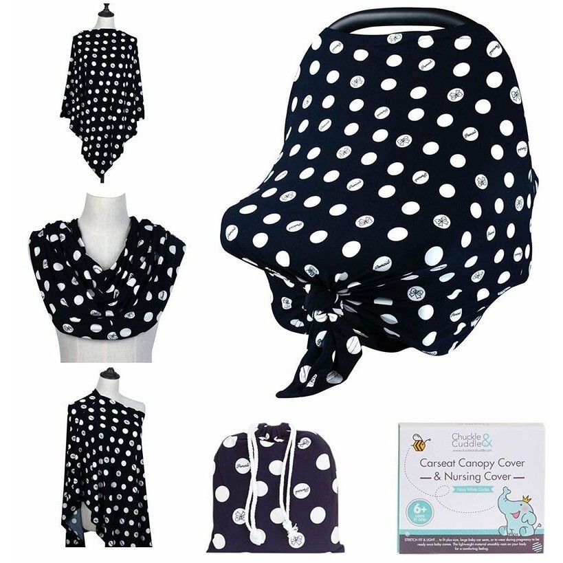 25 Off on Swaddle nursing shawl poncho stroller car seat shopping cart cover multi use