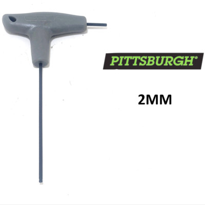 NEW PITTSBURGH T - HANDLE HEX KEY ALLEN SAE METRIC PICK SIZE SOLD INDIVIDUALLY