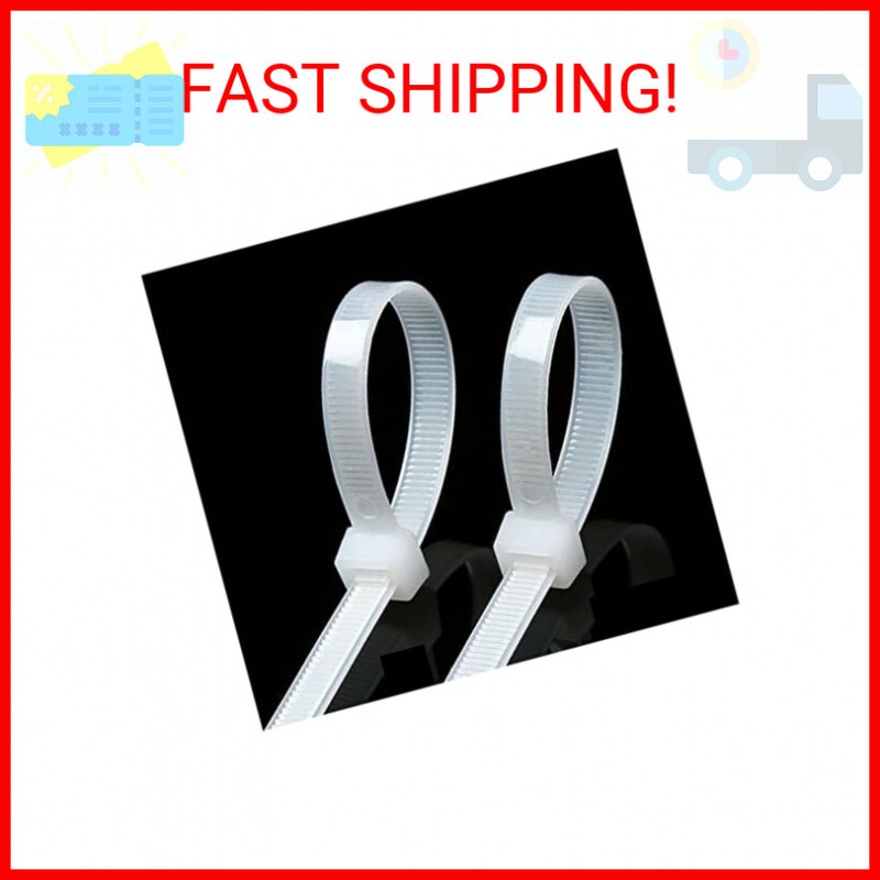 20pcs - Extra long Zip Ties 36 in White Large Cable Ties Hea