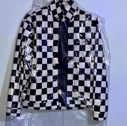 Supreme Checkered Velvet work Jacket