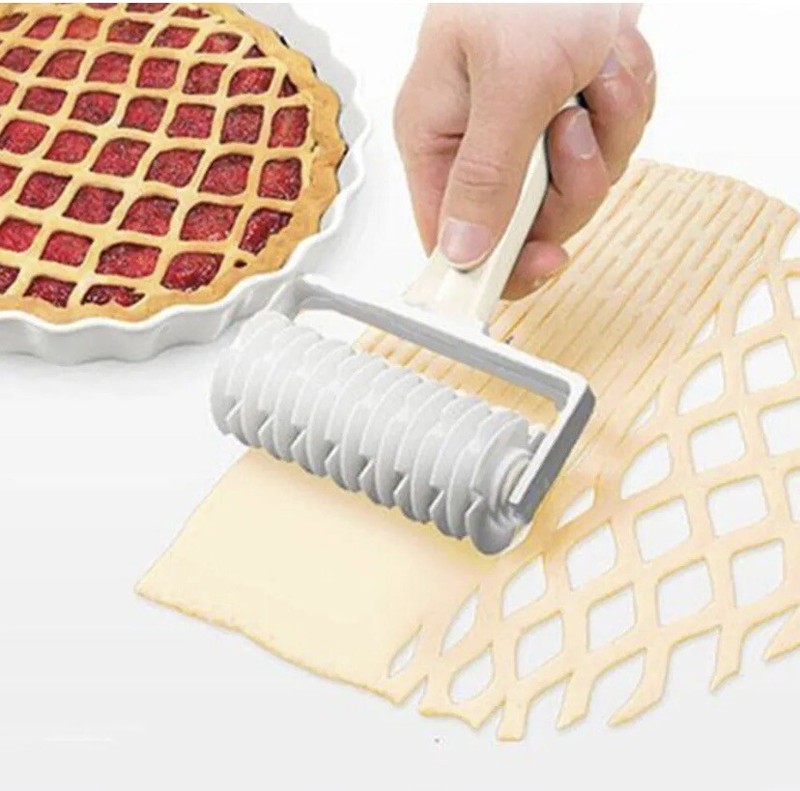 Gitterschneider Gitterroller Gitterwalze Teilgwalze  Teig Kostenloser Versand