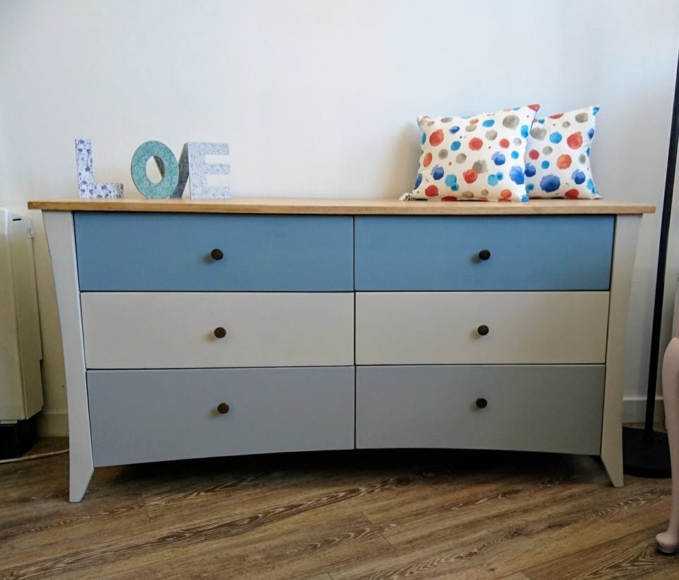 Coastal Long Chest of Drawers | in Aberdeen | Gumtree