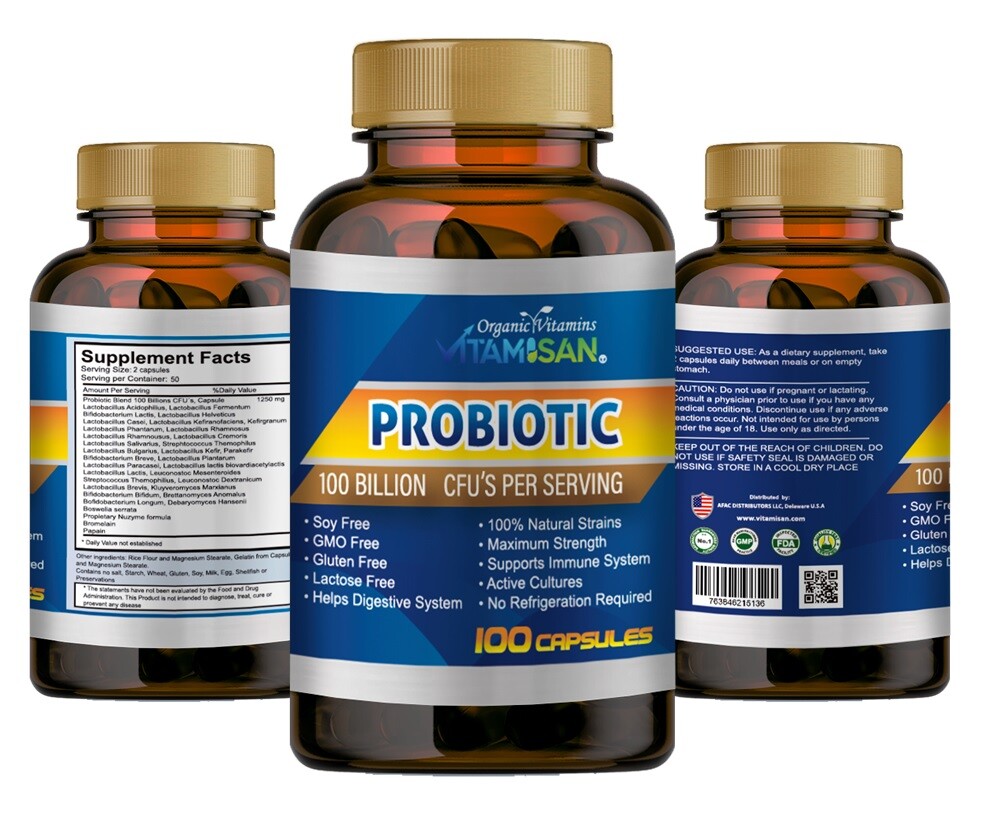 3 ULTRA PROBIOTIC 100 Billion CFUs 300 capsule NOW ULTIMATE FLORA PRIMAL NATURAL