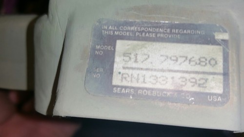 Craftsman  Hedge Trimmer Handle  Part user#RN1331392 Model #517-797680