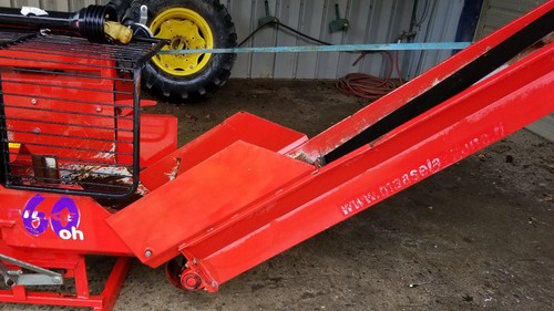 Firewood processor  wood splitter *damaged conveyer