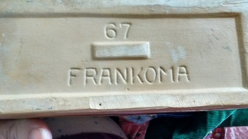 Frankoma pottery #67, Pillow Vase 7