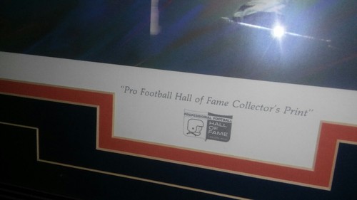 Walter Payton Chicago Bears Signed Auto Litho.   /1993 COA by Steiner!