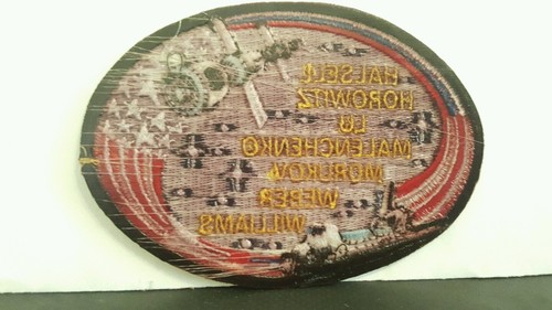NASA Halsell Horowitz Lu Malenchewniko Color Patch 4 3/4 x 3 1/4
