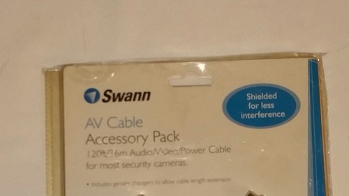 Swann SW-P-36M AV Cable 120 Feet / 36 Meters - Audio/Video/Power in ONE Cable