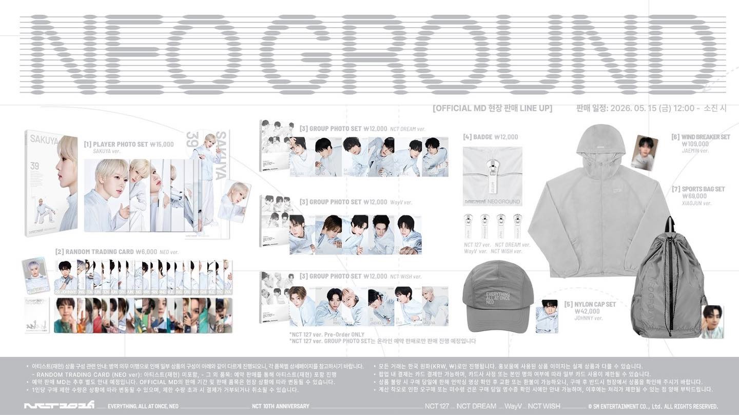 NCT サクヤ 10周年 ポップアップ NEO GROUND NEOGROUND トレカ WISH