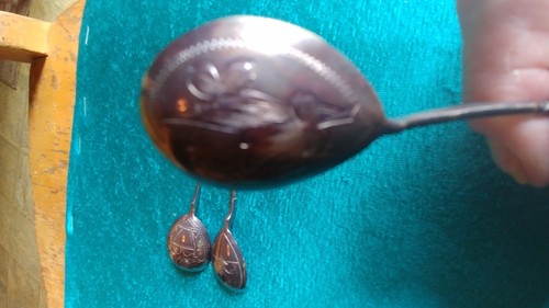 3 Russian Antique Sterling Stirring - Sugar Spoons - auctions @ $15,000.00