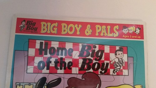 Big Boy & Pals Puzzle Big Boys New unopened 8 1/4 by 11 inches tall